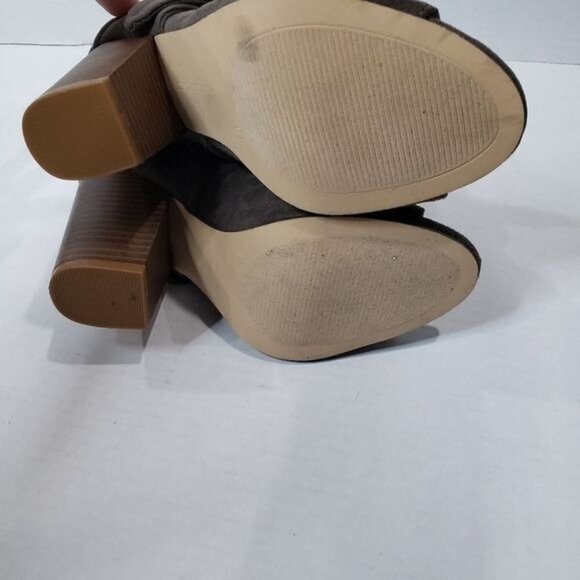 Indigo Rd. Izador Bow Peep Toe Booties Size 6.5 - Picture 9 of 12